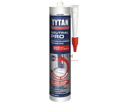 Tytan Professional Neutral PRO / Титан нейтральный, антибактериальный герметик 0,31 л