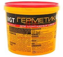 VGT / ВГТ ГЕРМЕТИК ДЛЯ МОНТАЖНЫХ ШВОВ для наружных и внутренних работ 15 кг