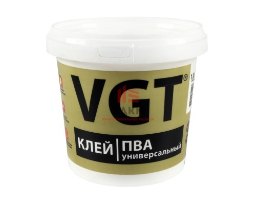 VGT / ВГТ ПВА УНИВЕРСАЛЬНЫЙ для дерева и бумаги 1 кг