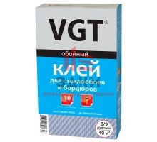 VGT / ВГТ клей для стеклообоев и бордюров сухой 0,3 кг