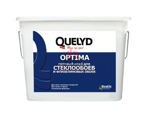 Quelyd Optima / Килид Оптима готовый клей для стеклообоев 15 л