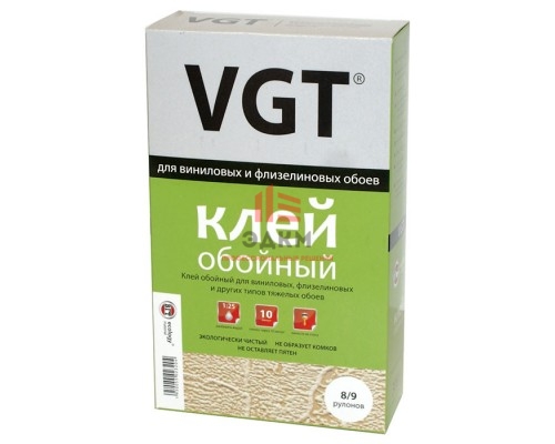 VGT / ВГТ клей для виниловых и флизелиновых обоев 0,3 кг