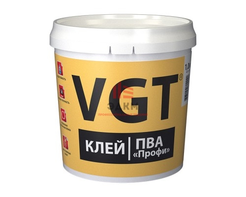 VGT / ВГТ ПВА ПРОФИ клей столярных работ 2,5 кг