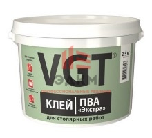VGT / ВГТ ПВА ЭКСТРА клей для дерева, бумаги и кожи 2,5 кг