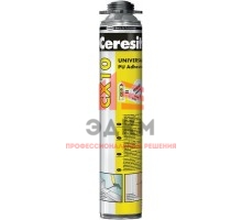 Ceresit CX 10 / Церезит полиуретановый пено клей универсальный 0,85 л
