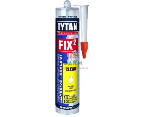 Tytan Professional FIX²  / Титан клей герметик на основе гибридных полимеров 0,29 л