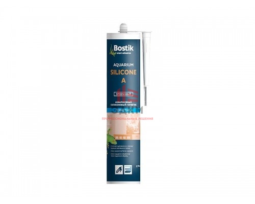 Bostik Aquarium Silicone A / Бостик силиконовый клей герметик для аквариумов  0,31 л