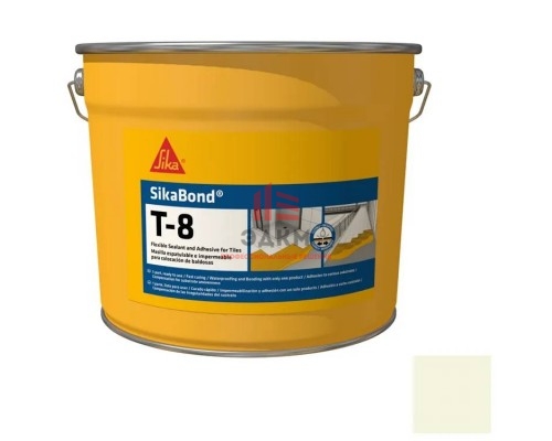 Sika SikaBond T8 / Сика Сикабонд клей гидроизоляция для плитки 10 л