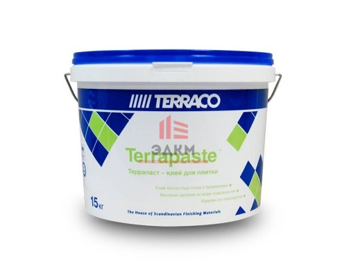 Terraco Terrapaste / Террако Террапаст готовый к применению клей для плитки  15 кг