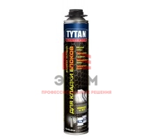 Tytan Professional / Титан полиуретановый пено клей для кладки блоков 0,87 л