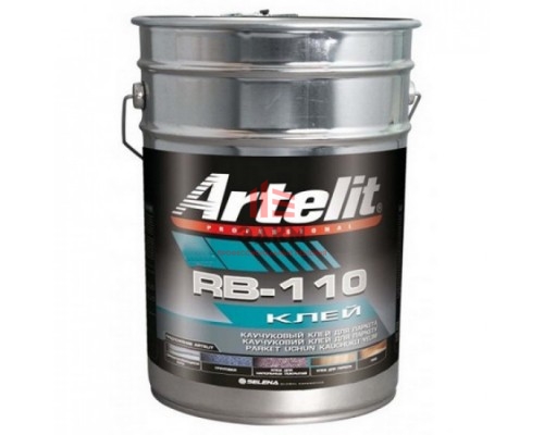 Artelit Professional RB-110 / Артелит каучуковый клей для паркета 12 кг