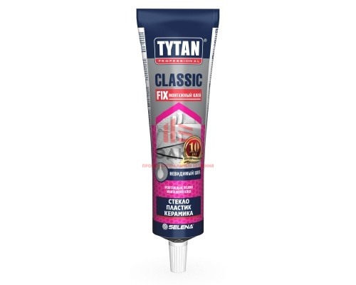Tytan Professional Classic Fix / Титан Класик Фикс каучуковый клей 0,1 л