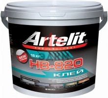 Artelit Professional HB-820 STP / Артелит клей для паркета гибридный 15 кг