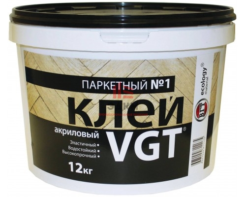 VGT / ВГТ ПАРКЕТНЫЙ клей № 1 для паркета и других напольных покрытий 12 кг