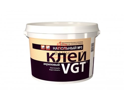 VGT / ВГТ ЭКОНОМ клей № 1 для бытового линолеума и ковролина 40 кг
