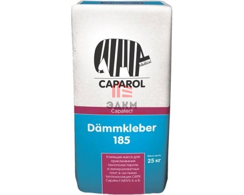 Caparol Capatect Dämmkleber 185 / Капарол клей для монтажа теплоизоляции 25 кг