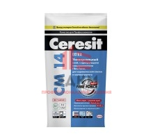 Ceresit CМ 14 Extra / Церезит клей для плитки и керамогранита 5 кг