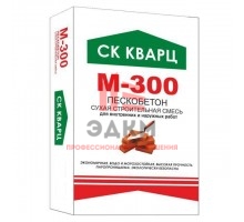 Смесь сухая М300 в мешках по 40 кг