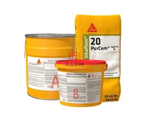 Sikafloor®-20 PurCem® высокопрочная, цементно-полиуретановая стяжка