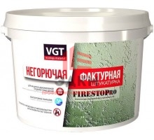 VGT ШТУКАТУРКА ФАКТУРНАЯ НЕГОРЮЧАЯ FIRESTOP PRO 25 кг