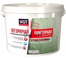 VGT ШТУКАТУРКА ФАКТУРНАЯ НЕГОРЮЧАЯ FIRESTOP PRO 18 кг