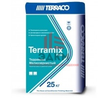 Terraco Terramix Fine / Террако Террамикс штукатурка цементная, белая 25 кг