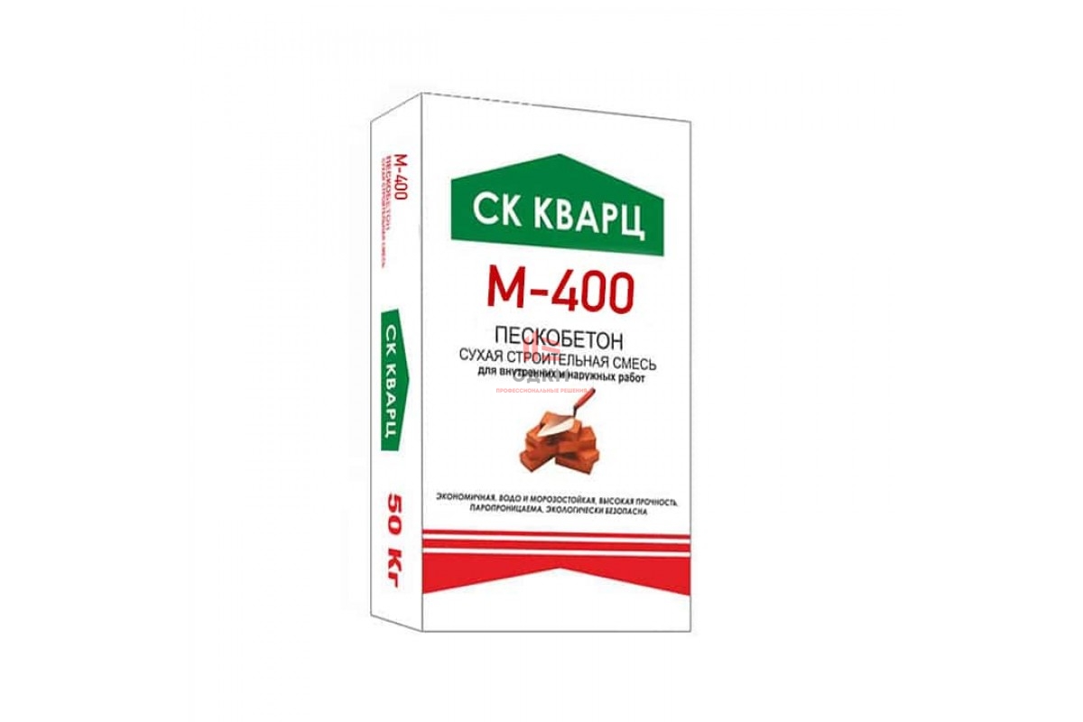 Цементная штукатурная смесь СК Кварц M400 в мешках по 50 кг купить в ...