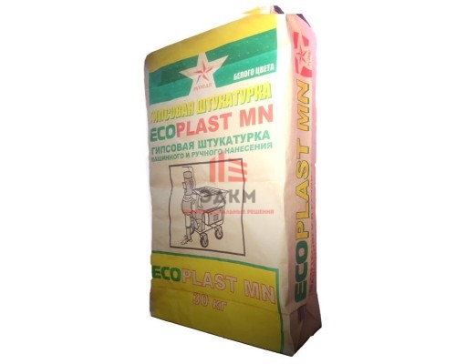 Гипсовая штукатурка машинного нанесения ECOPLAST МН