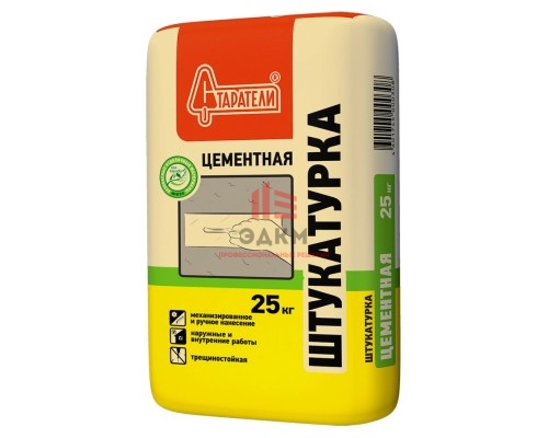 ШТУКАТУРКА ЦЕМЕНТНАЯ (25 кг)