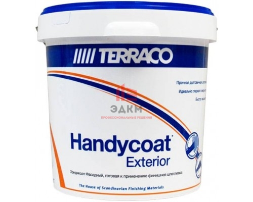 Terraco Handycoat Exterior / Террако Хэндикоат финишная шпатлевка для фасадных работ 5 кг