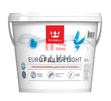 Tikkurila Euro Filler Light / Тиккурила Евро Филлер Лайт шпатлевка финишная 0,9 л