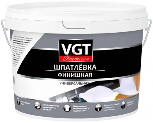VGT PREMIUM / ВГТ шпатлевка финишная универсальная с низкой усадкой 25 кг