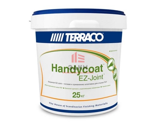 Terraco EZ Joint / Террако финишная шпатлевка для швов гипсокартона 25 кг