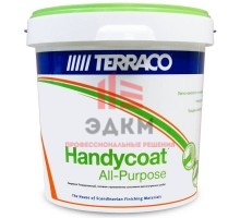 Terraco Handycoat All Purpose / Террако Хэндикоат шпатлевка легкого затирания под покраску 25 кг