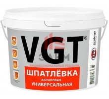 VGT / ВГТ шпаклевка универсальная акриловая 18 кг