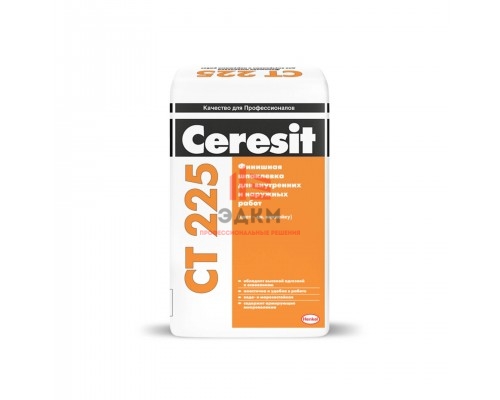 Ceresit CT 225 / Церезит шпаклевка универсальная финишная 25 кг