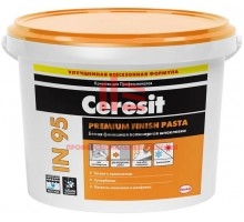 Ceresit IN 95 Premium Finish Pasta / Церезит шпаклевка финишная полимерная  5 кг