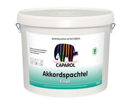 Caparol Akkordspachtel Finish / Капарол Аккордшпатель шпатлевка финишная 25 кг