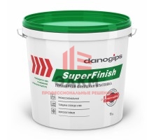 Sheetrock Danogips Super Finish / Шитрок Даногипс Супер Финиш шпаклевка готовая полимерная финишная 11 л