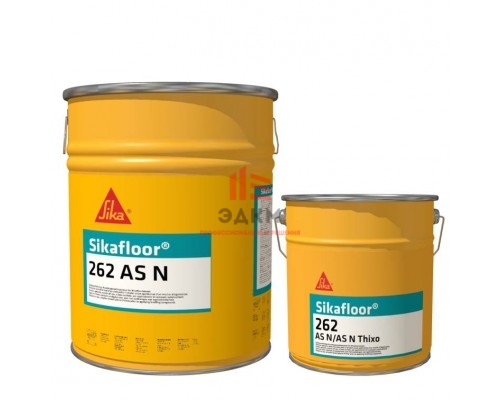Двухкомпонентное, гладкое, электропроводящее напольное эпоксидное покрытие Sikafloor®-262 AS N