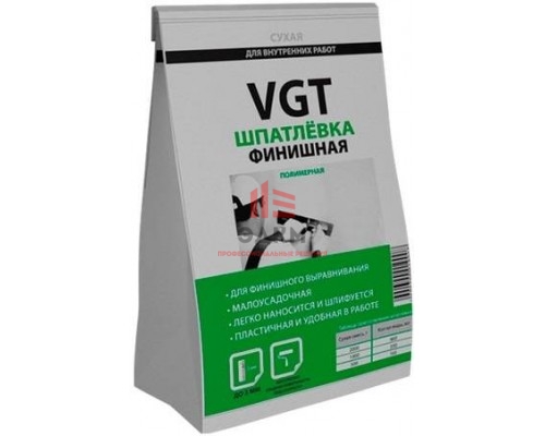 VGT / ВГТ ШПАТЛЕВКА полимерная финишная  0,5 кг