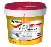 Polyfilla / Полифилла шпатлевка для наружных и внутренних работ 1 кг