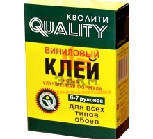 Клей oбойный «QUALITY» специальный виниловый (коробка)