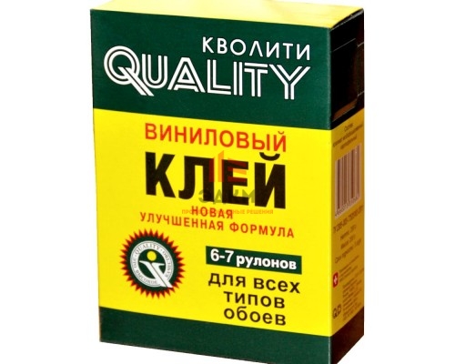 Клей oбойный «QUALITY» специальный виниловый (коробка) Клей oбойный «QUALITY» специальный виниловый (коробка)