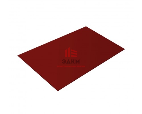 Плоский лист 0,45 PE RAL 3011 коричнево-красный