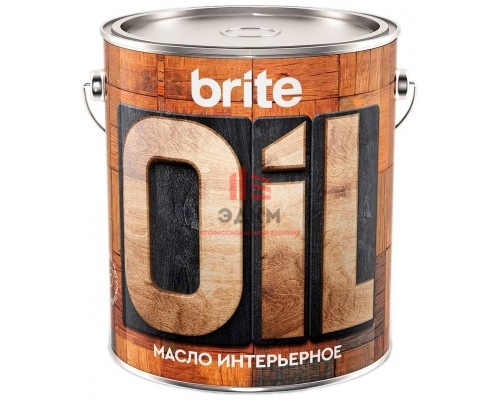BRITE FLEXX / Брайт Флекс масло интерьерное натуральное с твердым воском 2,5 л