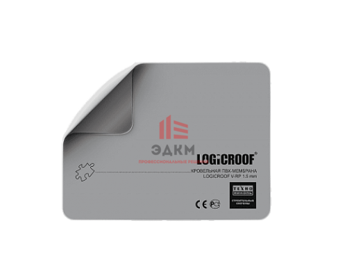 ПВХ Logicroof V-GR 1,2 мм мембрана серая 2,05x25 м