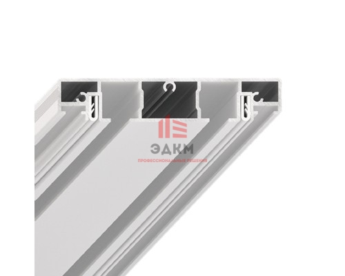 КАРНИЗНЫЙ ПРОФИЛЬ SLIM ROAD 02. Белый 3м
