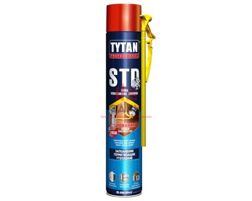 Пена монтажная бытовая "TYTAN Professional STD", зимняя, 750 мл / 20263