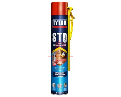 Пена монтажная бытовая "TYTAN Professional STD", летняя, 500 мл